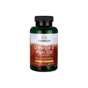 Omega-3-kalaöljy D-vitamiinilla - 60 pehmeää kapselia
