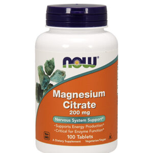 Magnesiumsitraatti, 200 mg - 100 tablettia