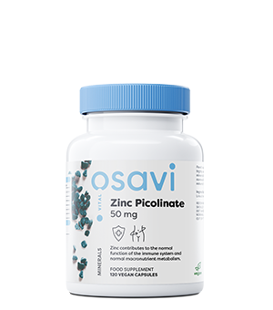 Sinkkipikolinaatti, 50 mg - 120 vegaanista kapselia