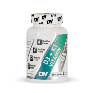 D3 + K1 -vitamiini - 90 kapselia - DY Nutrition