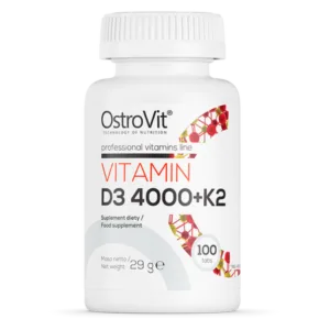 Vitamiini D3 4000 + K2 - 100 tablettia - OstroVit