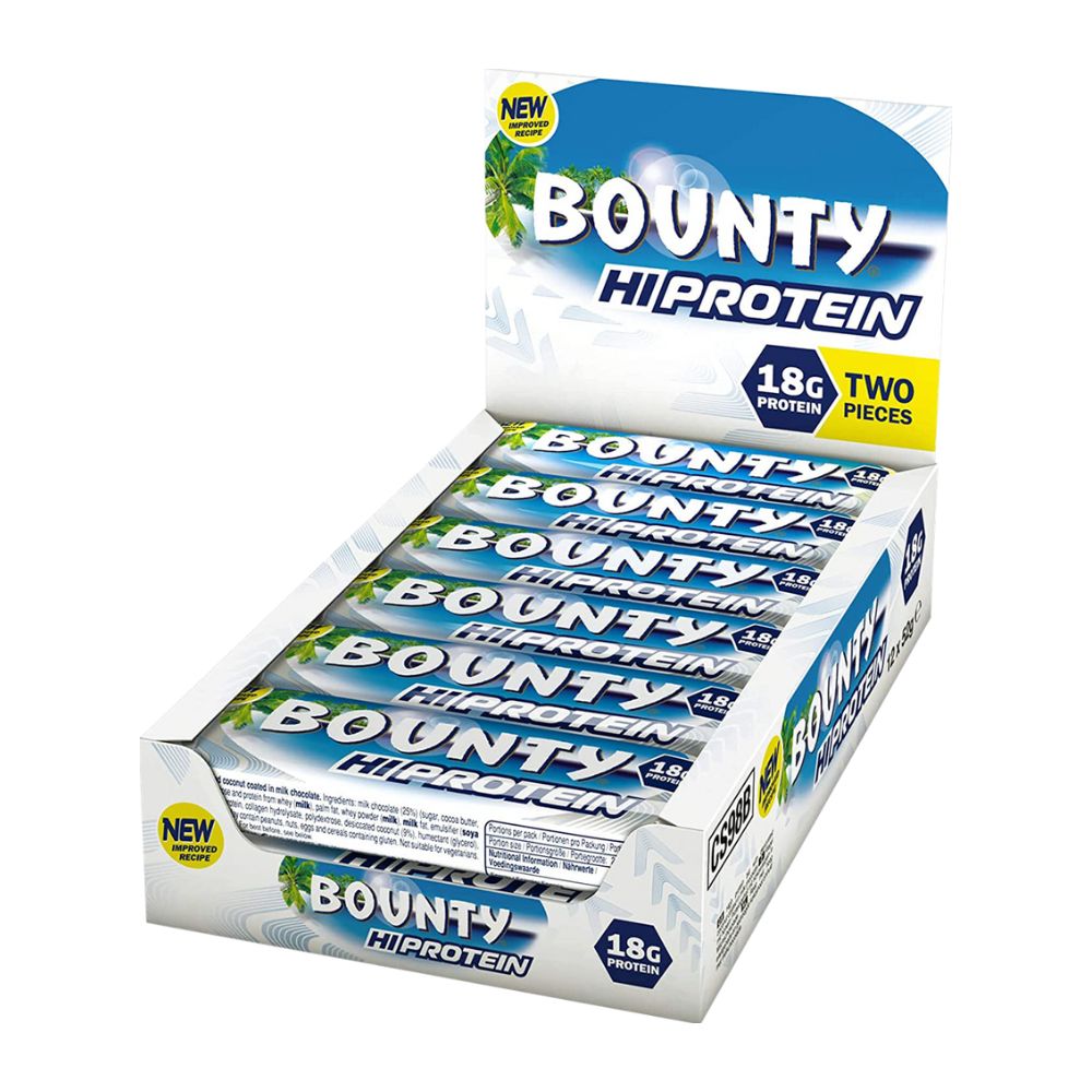 Bounty HI Protein Bar 12 x 52G