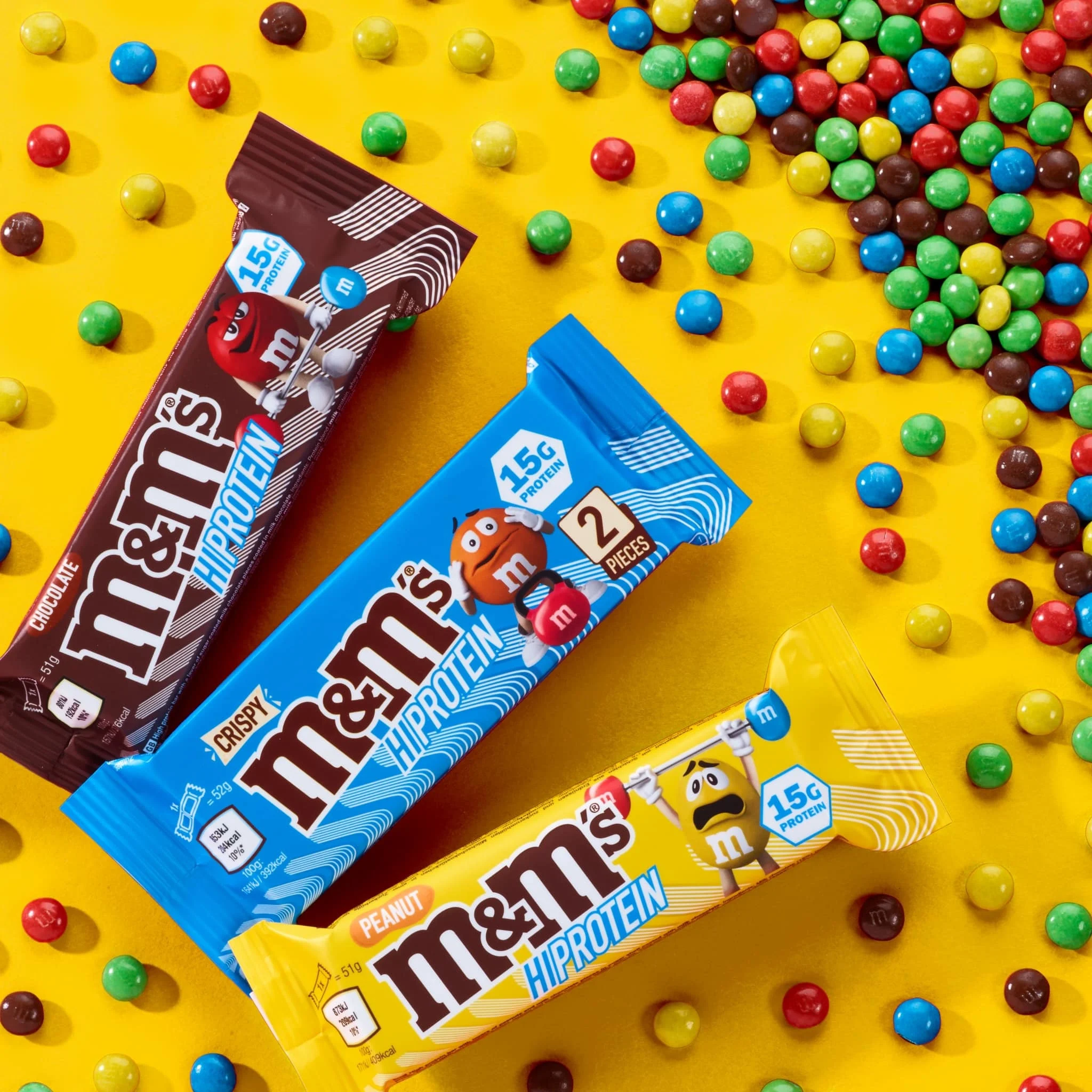 M&M Protein Bar 12 x 51g - Image 2