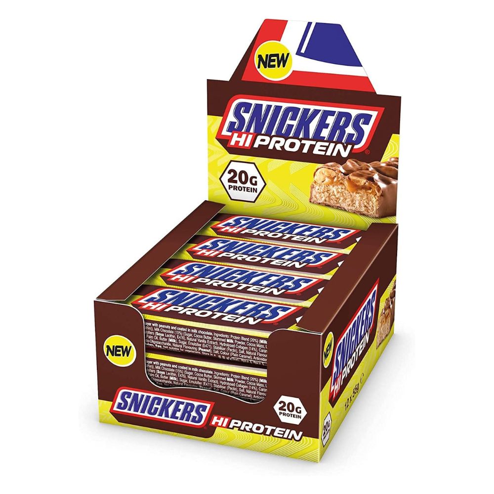 Snickers HI Protein Bar 12 x 55g