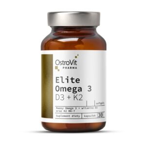 OstroVit Elite Omega3 - D3 + K2 - 30 kapselia