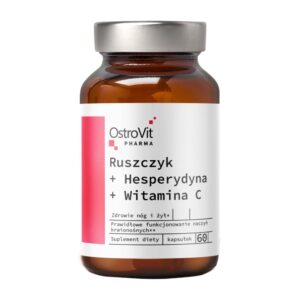 OstroVit Pharma Ruscus + Hesperidiini + C-vitamiini - 60 kapselia