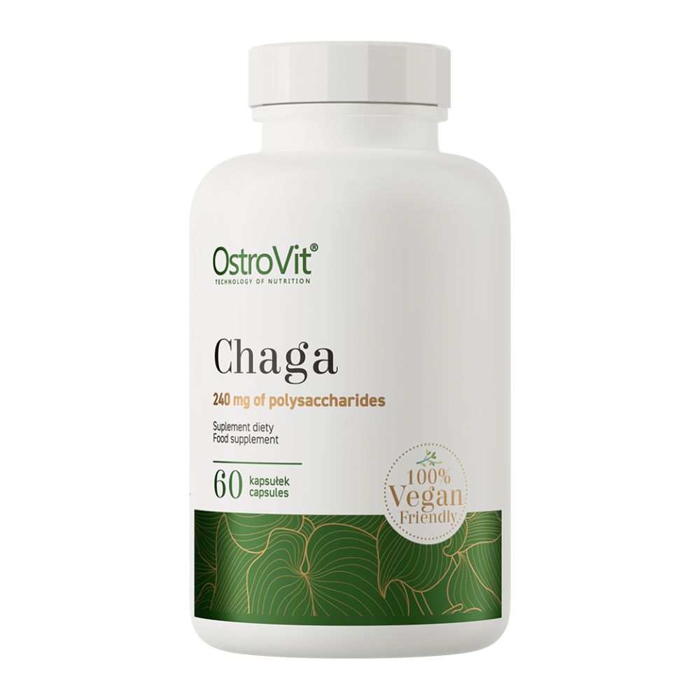 OstroVit Chaga VEGE 60 kapselia