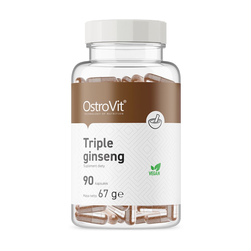 OstroVit Triple Ginseng VEGE 90 kapselia