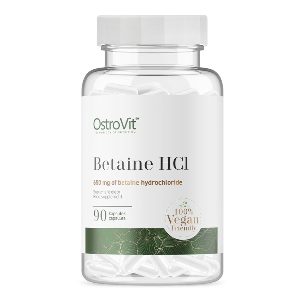 OstroVit Betaine HCL Vege 90 kapselia
