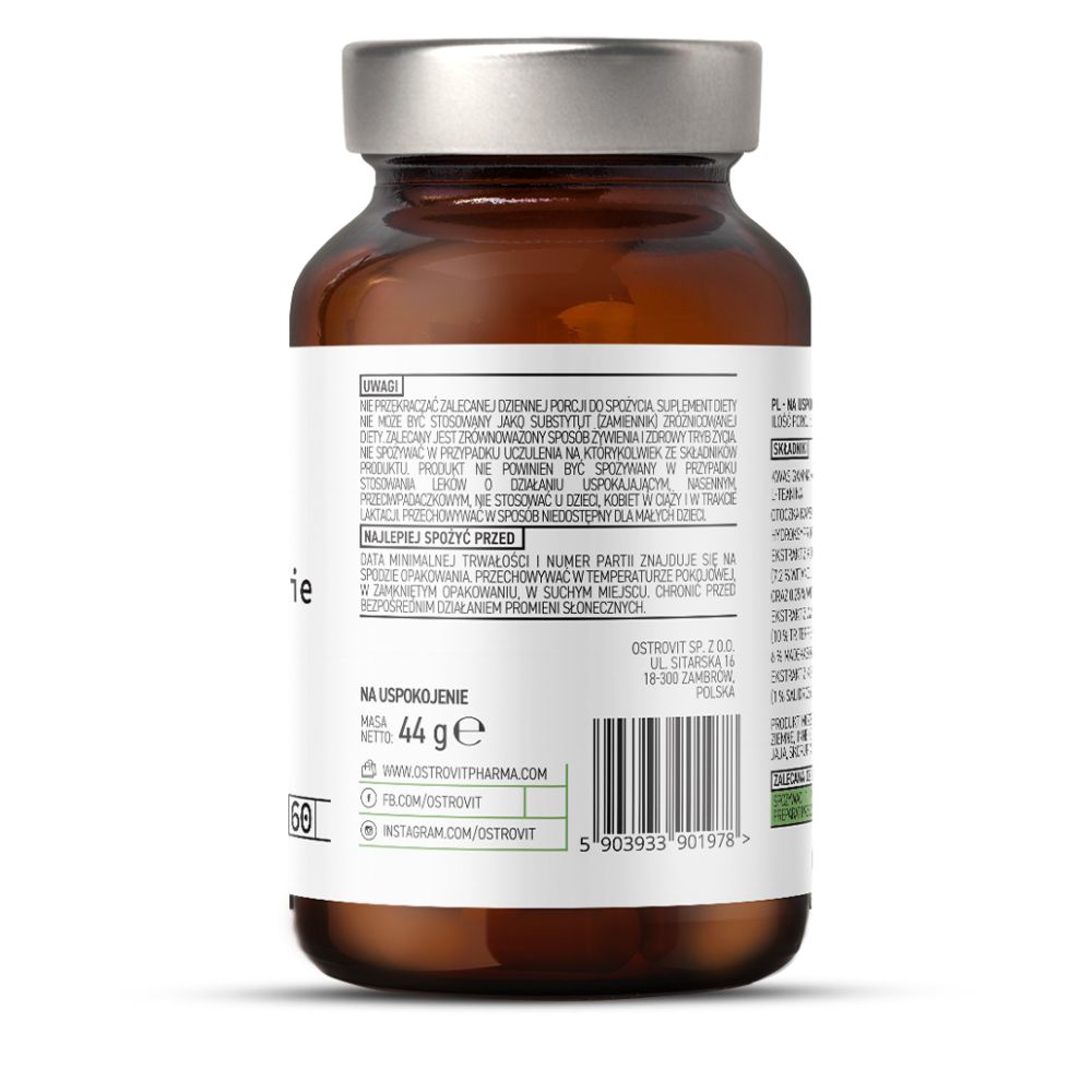 OstroVit Pharma For Relaxation 60 kapselia - Image 2
