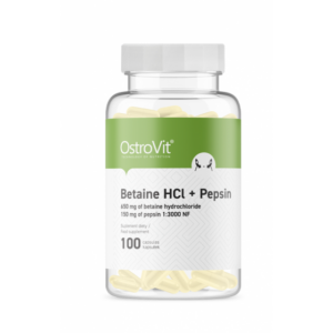 OstroVit Betaine HCl + Pepsin 100 tablettia