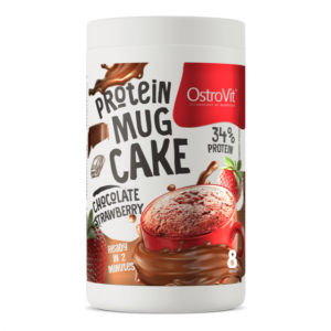 OstroVit Protein Mug Cake 360 g suklaa-mansikka
