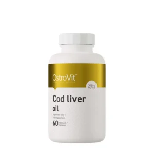 OstroVit Cod liver oil, turskanmaksaöljy 60 kapseliä