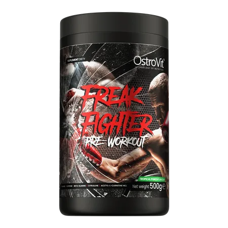 OstroVit Freak Fighter Pre Workout 500g tropical punch