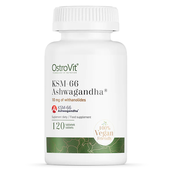 OstroVit KSM-66 Ashwagandha 120 tablettia
