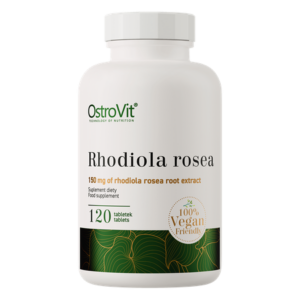 Rhodiola Rosea (kuldajuuri) VEGE -120 tablettia