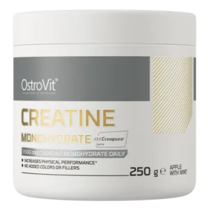 Kreatiini Monohydraatti Creapure 250G - omena mintulla