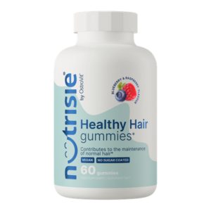 NUTRISIE® Healthy Hair -karkit 60 kpl - mustikka-vadelma