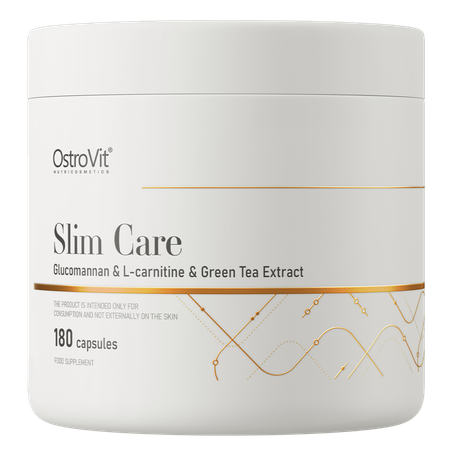 OstroVit Slim Care Glucomannan & L-carnitine & Green Tea Extract 180 kapselia