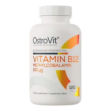 Vitamiini B12 metyylikobalamiini 100 µg - 120 tablettia