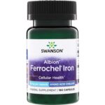 Swanson Albion Ferrochel IRON 18 mg 180 kaps.