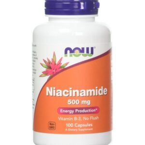 Niasiiniamidi (B-3) 500 mg kasviskapselit