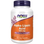 NOW Alfalipoiinihappo 100 mg 120 kaps.
