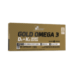 Kultainen Omega 3 D3+K2 Sport Edition – 60 kapselia
