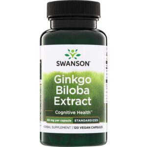 Ginkgo Biloba -uute, standardoitu 60 mg