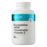 OstroVit Glukosamiini + MSM + Kondroitiini + C-vitamiini 90 tablettia