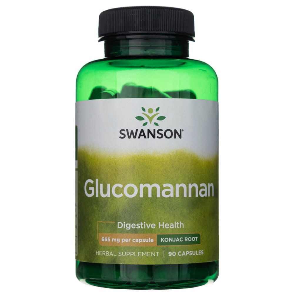 Swanson Glukomannaani 90 kaps.