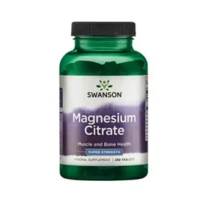 Swanson Magnesiumsitraatti 240 tablettia.