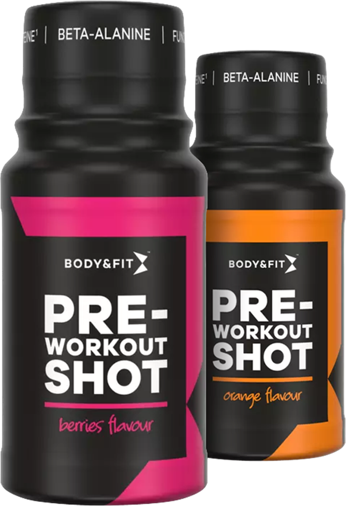 Body & Fit Pre-workout Shot - 12 x 60 ml
