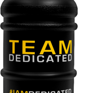 Dedicated Nutrition Dedicated Waterjug - Matt Black
