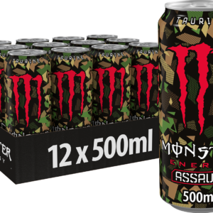 Monster Energy Assault - 12 x 500 ml