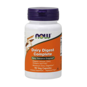 NOW Foods NOW2956 Dairy Digest Complete - 90 veg caps