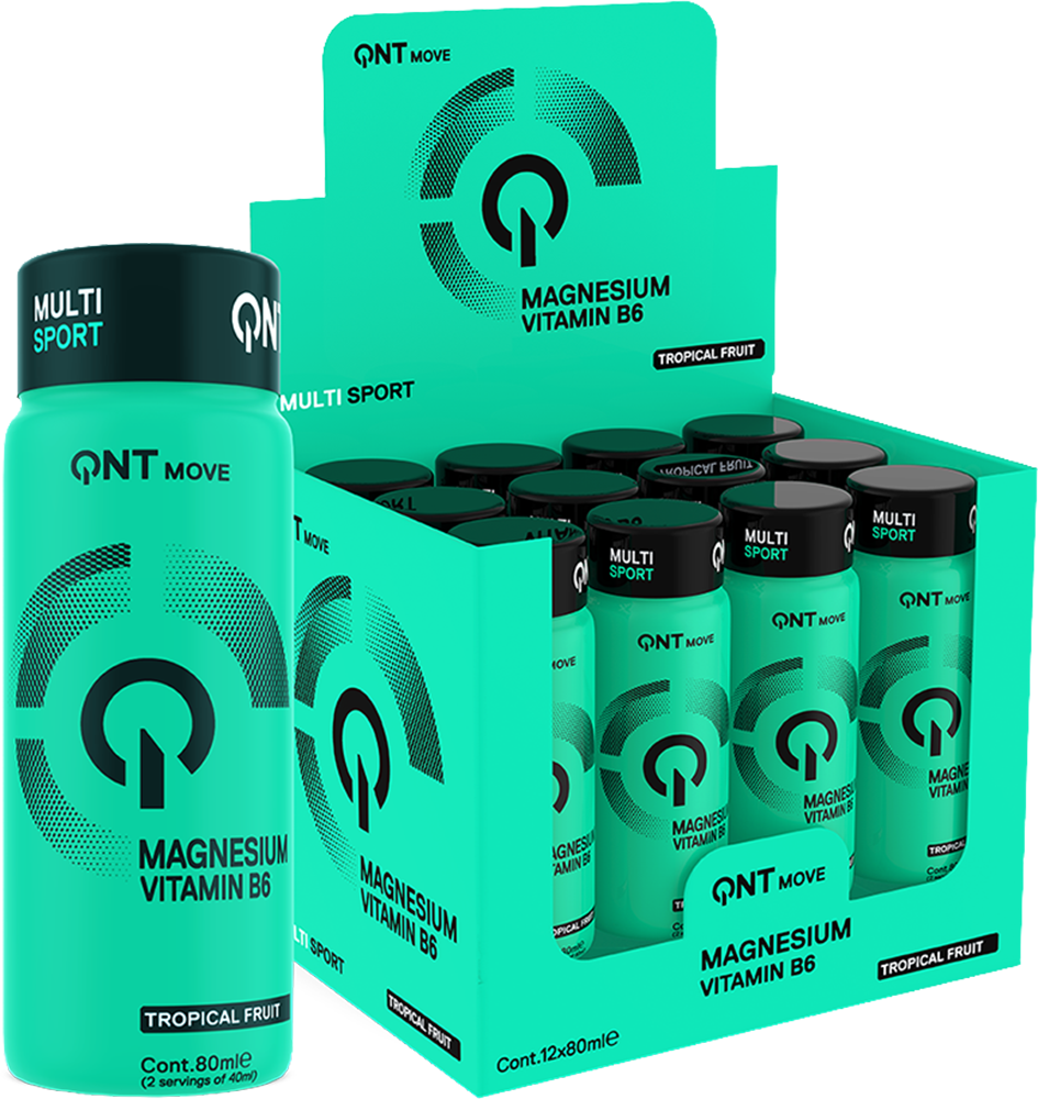 QNT Magnesium Sport - 12 x 80 ml - Tropical