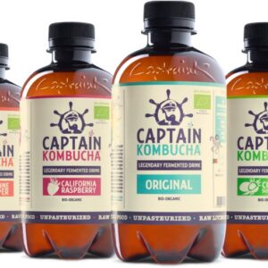 The Gutsy Captain Kombucha - 12 x 400 ml