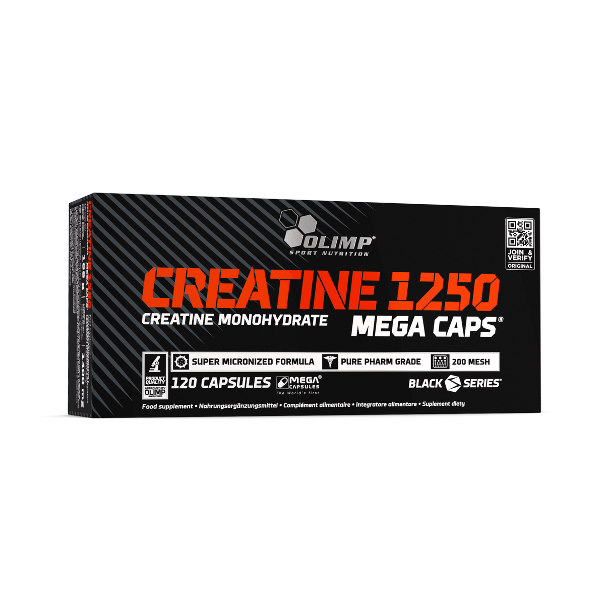 Olimp Creatine 1250 Mega Caps - 120 Capsules