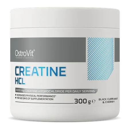 OstroVit Kreatiinihydrokloridi 300 g (mustaherukka-kirsikka)