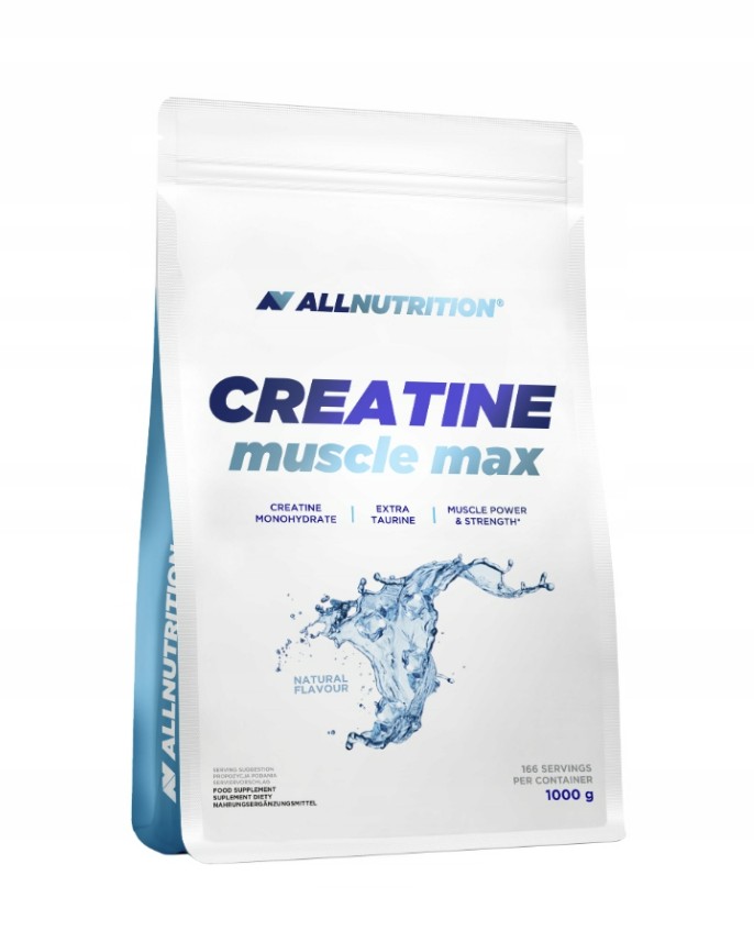 Allnutrition Kreatiini Muscle Max 1000 g (maustamaton)