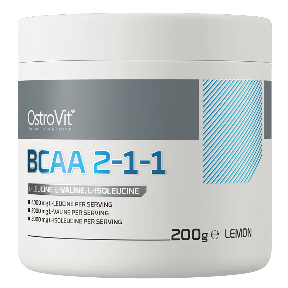 OstroVit BCAA 2:1:1 200 g - sitruuna