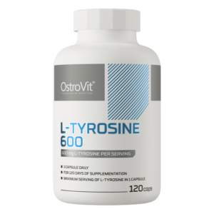 OstroVit L-tyrosiini 600 mg – 120 kapselia