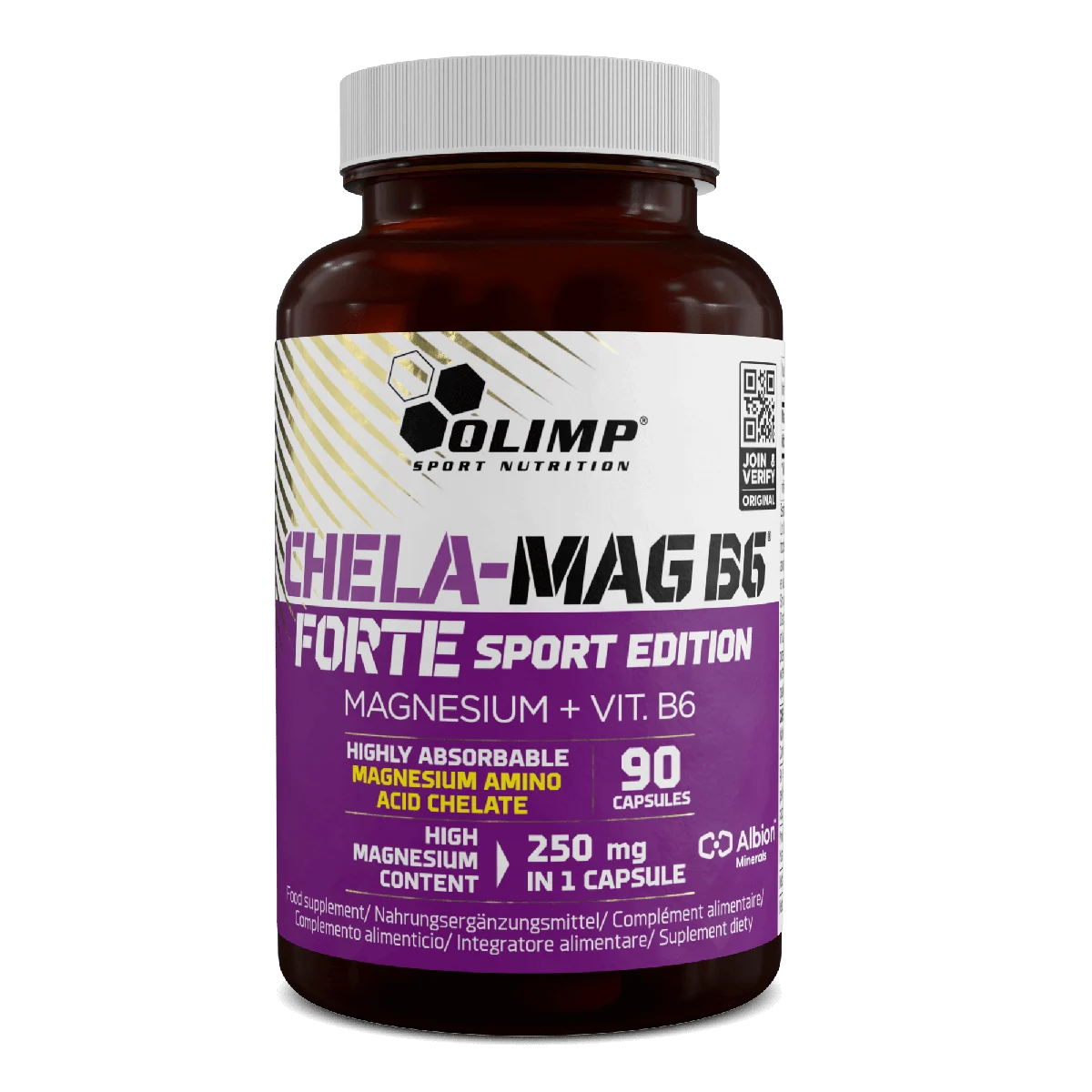 Olimp Chela-Mag B6 Forte Sport Edition – 90 kapselia